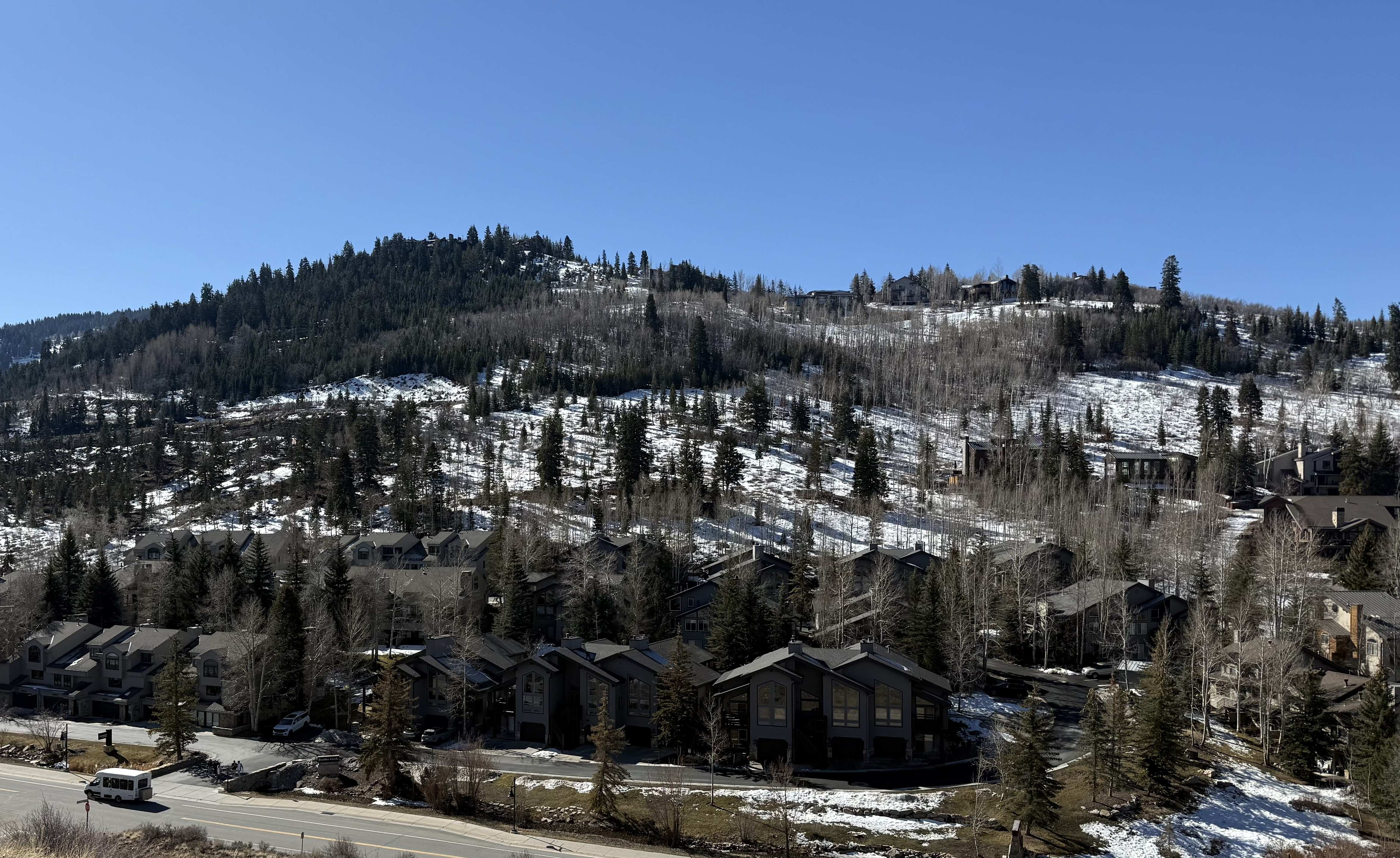 View of the Boulder Creek Townhomes in Park City