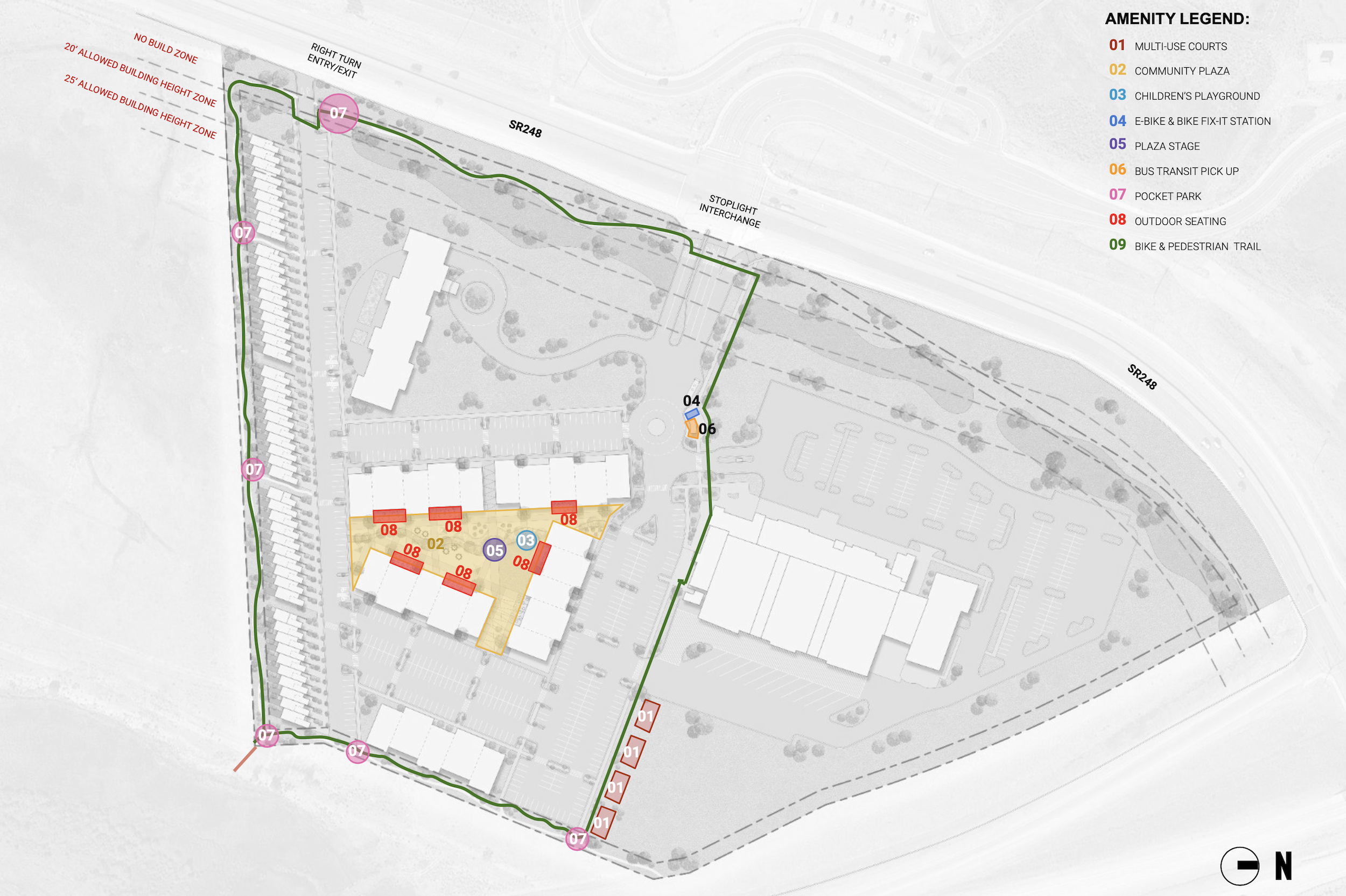 Site Map of Studio Crossing Park City